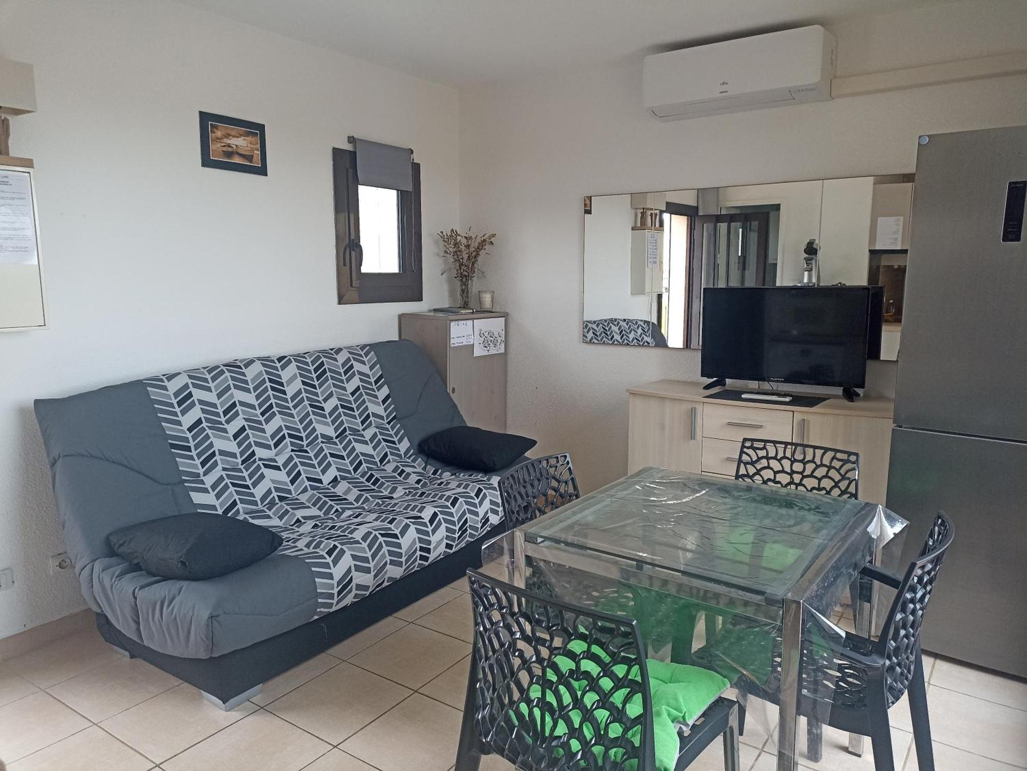 Cap D'Agde Port Lano T2 Clim, Piscine, Tennis Et Parking Bagian luar foto